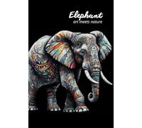 Elephant Art Meets Nature: Perfect for personal use, or for your whole office. Manage your thoughts and lift your mood by using this wonderful notebook. Get yours today!