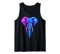 Elephant Artwork Animal Face Lover Motif Safari Afrique Homme Débardeur
