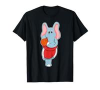 Elephant Basketteur Basket Sport T-Shirt