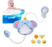 Elephant Bath Sprayer, Bubble Machine Bathtub, 10.63 inches Interactive Tusker Design & Child Friendly, Ergonomic Water Spray for Play, Pool, Garden, Swimming, Outdoor, and Fun Toy