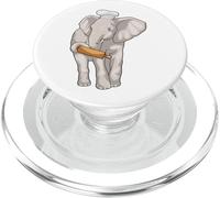 Elephant Boulanger Rouleau à pâtisserie Pâtisserie PopSockets PopGrip pour MagSafe