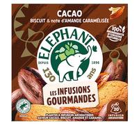 Eléphant Cacao, Biscuit & éclats d'amande caramélisés 20xPYR