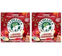 Eléphant Cerise, Amande & notes de sirop d'érable 20xPYR (Lot de 2)