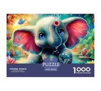 éléphant Cosmique Puzzle Adulte 1000 Pièces L'Excellence dans Les Défis De Puzzle - pour Une Large Audience : Homme, Femme, Adulte, Enfant Dès 14 Ans 70x50cm/1000pcs