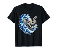 Éléphant d'Afrique dans Un Mouvement de tempête T-Shirt