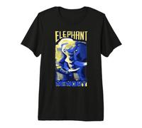 Éléphant d'Afrique, Symbole de la mémoire T-Shirt Haut de Gamme