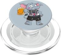 Éléphant d'Angleterre PopSockets PopGrip pour MagSafe
