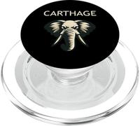 Éléphant de Guerre de Carthage Guerres puniques PopSockets PopGrip pour MagSafe