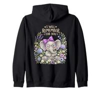 Éléphant de Sensibilisation à la démence I Will Remember for You Sweat à Capuche