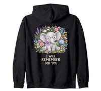 Éléphant de Sensibilisation à la démence I Will Remember for You Sweat à Capuche