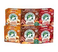Éléphant - Découverte Thés Gourmands - 6 Boîtes | Cacao, Noisette & Cerise aux Notes Caramel et Érable