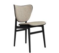 Elephant Dining Chair Chaise Tissu couverture Norr11 Chêne noir - Barum Boucle 03 - 4251501602156