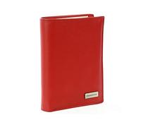 Elephant d'Or Portefeuille Design pour Hommes/Femmes Cuir Rouge N1323