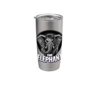 Éléphant Emo Grincheux Gobelet isotherme en acier inoxydable double paroi
