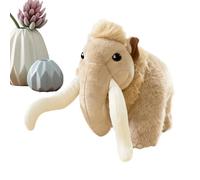Éléphant en Peluche avec Rembourrage - Animale réaliste - Figurine d'éléphant en Peluche comme Jouet avec Rembourrage - pour et Filles pour la Saint-Valentin, Noël et Un Anniversaire