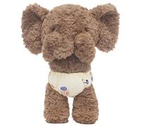 Éléphant en Peluche Douce - Jouet en Peluche Douillette pour - Éléphant Mignon - Décoration de Maternelle - Cadeau de fête prénatale - Grand éléphant en Peluche - Jouet Confortable
