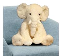Éléphant en peluche, Éléphant en peluche | Poupée douce et confortable | Compagnon de sommeil, poupée éléphant, décoration en peluche pour lit, bibliothèque, canapé