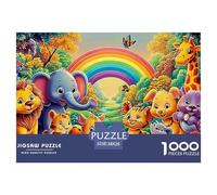 éléphant endormi Puzzle Adulte 1000 Défis (Niveau Avancé) De Qualité Supérieure : Puzzles Difficiles en Challenge - L'Idée Cadeau pour Adultes Et Enfants 14+ 38x26cm/1000pcs