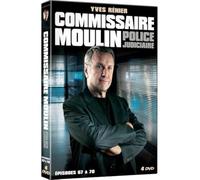 Commissaire Moulin – Police Judiciaire – DVD – Édition française – Coffret 4 DVD – Épisodes 67 à 70