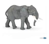 Papo Figurine Grand Éléphant d'Afrique réaliste – Collection La Vie Sauvage – 3 ans+