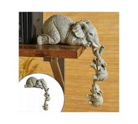 Elephant Hanging Mini Elephant Resin Craft Ornament