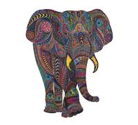 Éléphant Impérial Puzzle en Bois
