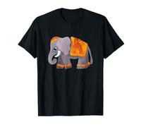 Éléphant Indien Thaïlande Vintage pour Les Voyages et Les Amoureux des Animaux T-Shirt