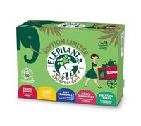 Éléphant | Infusion Coffret édition limitée Découverte | 50 Sachets de Thé Pyramid | Assortiment de 5 Infusions | Sans caféine | Sachets de Thé d'Origine Végétale
