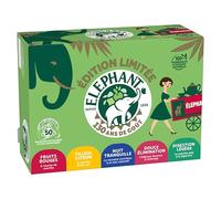 Elephant, Infusion Coffret édition limitée Découverte, Assortiment de 5 Infusions, Ingrédients d'Origine 100% Naturelle, 50 Sachets Pyramid