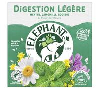 ELEPHANT - Infusion Digestive Douceur Menthe Camomille, Relaxation Naturelle (20 Sachets) - Lot de 3 - vendu par Lot