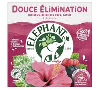 ELEPHANT - Infusion Douceur Detox, Saveur Apaisante et Légère pour Éliminer en Douceur (20 Sachets) - Le lot de 3