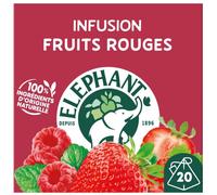 ELEPHANT Infusion Framboise Menthe x20 40g