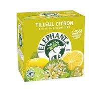 ELEPHANT Infusion Gingembre citron Bio 20 sachets