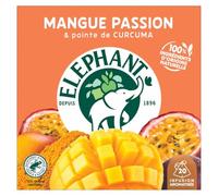 Elephant Infusion aromatisée Mangue Passion – 20 sachets Pyramid