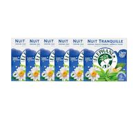 Éléphant - Elephant | Infusion Nuit tranquille | 120 Sachets Pyramid® de tisane | La Verveine contribue à un bon sommeil | 100% ingrédients d'origine naturelle - Lot de 6x20 sachets