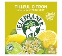 ELEPHANT Infusion Tilleul Citron x20 28g