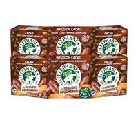 Eléphant - Infusions gourmandes - Cacao, Biscuit & éclats d'amande caramélisés - 6x20 sachets - Lot de 120 sachets