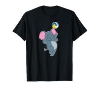 Éléphant Joue au Volleyball T-Shirt
