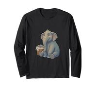 Éléphant Jour De Lessive Manche Longue