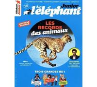 Collectif – Elephant Junior N° 17 – Les records des animaux – Broché