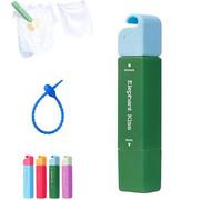 Elephant Kiss Magic Pen Stain Remover, 2025 New 3-Second Stain Removal, On The Go Spot Cleaner, Portable Travel Instant Stain Remover for Clothes, No Washing Laundry Cleaning Supplies (1, Verde)