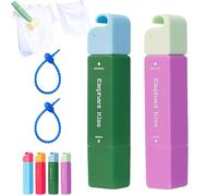Elephant Kiss Magic Pen Stain Remover, 2025 New 3-Second Stain Removal, On The Go Spot Cleaner, Portable Travel Instant Stain Remover for Clothes, No Washing Laundry Cleaning Supplies (1, 2 Piezas E)