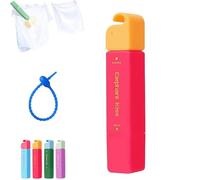 Elephant Kiss Magic Pen Stain Remover, 2025 New 3-Second Stain Removal, On The Go Spot Cleaner, Portable Travel Instant Stain Remover for Clothes, No Washing Laundry Cleaning Supplies (1, Rojo)