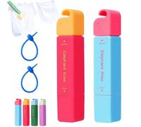 Elephant Kiss Magic Pen Stain Remover, 2025 New 3-Second Stain Removal, On The Go Spot Cleaner, Portable Travel Instant Stain Remover for Clothes, No Washing Laundry Cleaning Supplies (1, 2 Piezas C)