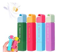 Elephant Kiss Stain Remover, 3-Second Stain Remover Pen, 12ml on The Go Spot Cleaner, Portable Instant Stain Removers, Double Head Instant Treater Sticks, Travel & Pocket-Sized (4, Set)