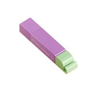Elephant Kiss - Stylo détachant en 3 secondes, bâton de traitement instantané à double tête pour un nettoyage en déplacement, s'attaque aux taches tenaces et sans danger sur les tissus (violet)