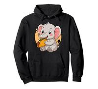 Éléphant Mangeant Un Taco, éléphant Mexicain, Anime Kawaii Sweat à Capuche