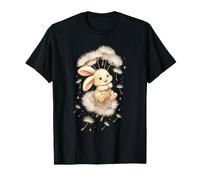 Éléphant Mignon Flottant sur graines de Pissenlit Amateur d'éléphants T-Shirt