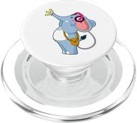 Elephant Musicien Écouteurs Musique PopSockets PopGrip pour MagSafe