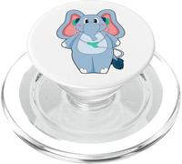 Elephant Musicien Écouteurs Musique PopSockets PopGrip pour MagSafe